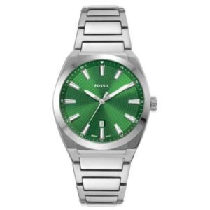Fossil Round Green Men Watch Fs5983