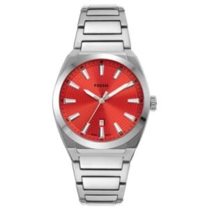 Fossil Round Red Men Watch Fs5984