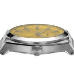 Fossil Round Yellow Men Watch Fs5985