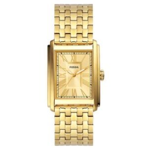 Fossil Rect/North-South Gold Men Watch Fs6009