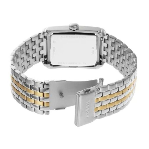 Fossil Rect/North-South Blue Men Watch Fs6010