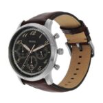 Fossil Round Black Men Watch Fs6024