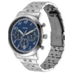 Fossil Round Blue Men Watch Fs6025