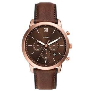 Fossil Round Brown Men Watch Fs6026