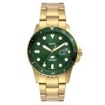 Fossil Round Green Men Watch Fs6030