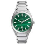 Fossil Round Green Men Watch Fs6056