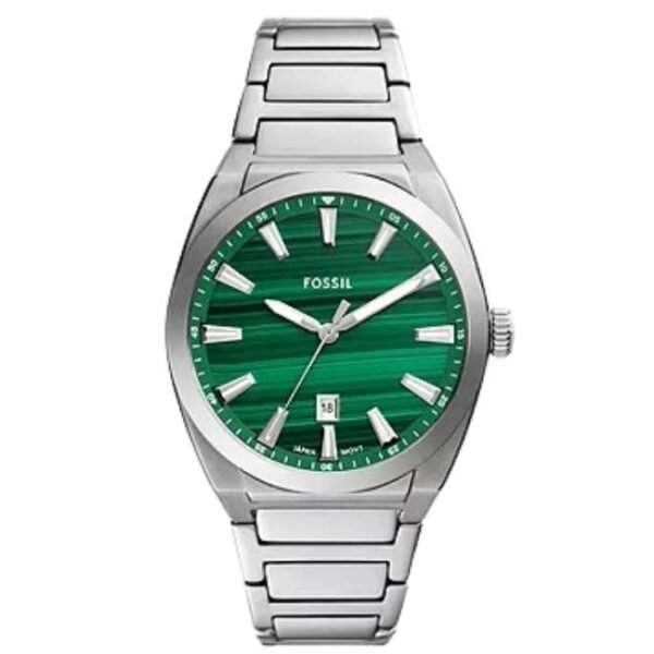 Fossil Round Green Men Watch Fs6056