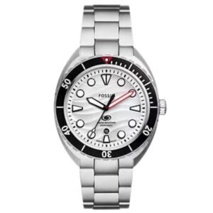 Fossil Round White Men Watch Fs6063