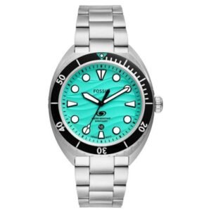 Fossil Round Green Men Watch Fs6066