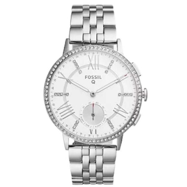 Fossil Q Round Silver Women Watch Ftw1105
