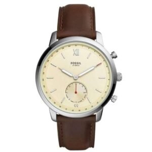 Fossil Q Round Cream Men Watch Ftw1177