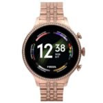 Fossil Q Round Full Color Display Women Watch Ftw6077