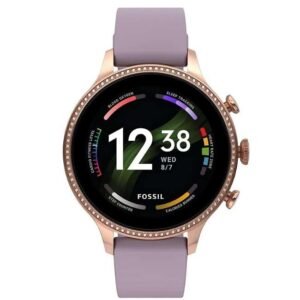 Fossil Q Round Full Color Display Women Watch Ftw6080