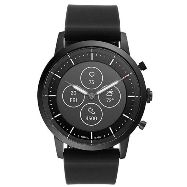 Fossil Q Round Black Men Watch Ftw7010