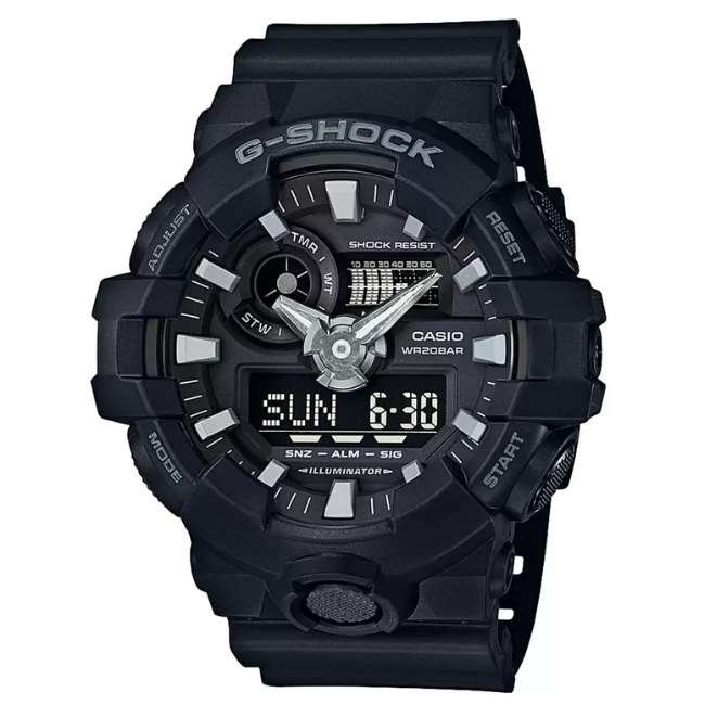 Casio G-Shock Men Black Digital Watch – G715
