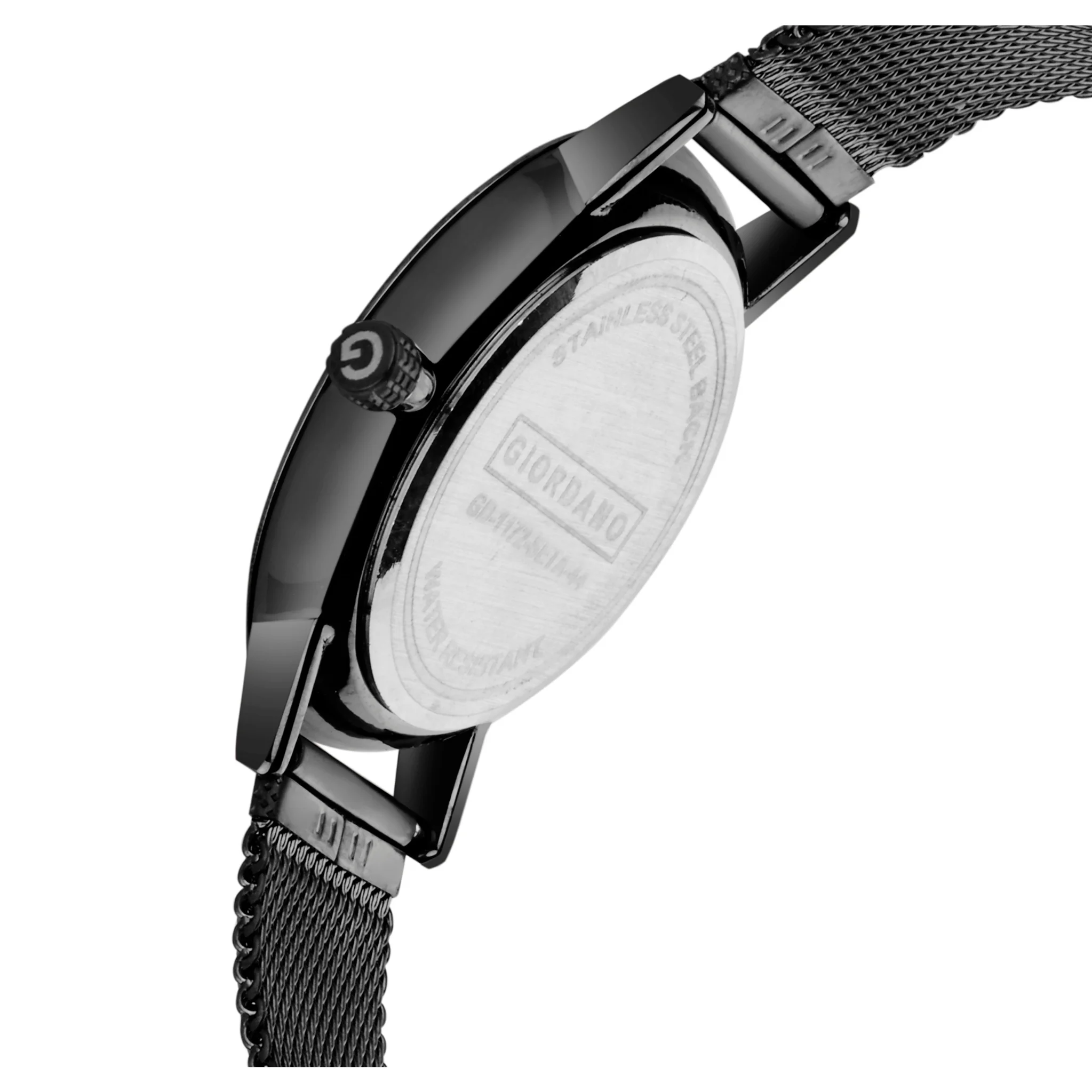 Giordano Analog Couple Wrist Watch | GD-1172-SETA-44