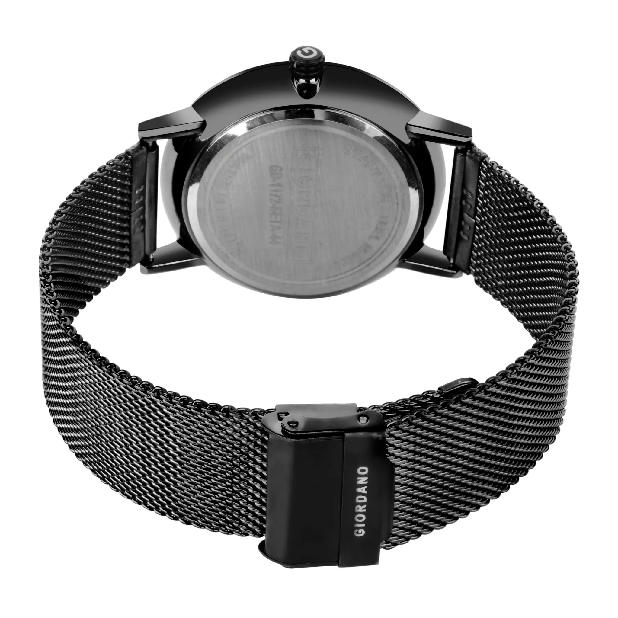 Giordano Analog Couple Wrist Watch | GD-1172-SETA-44