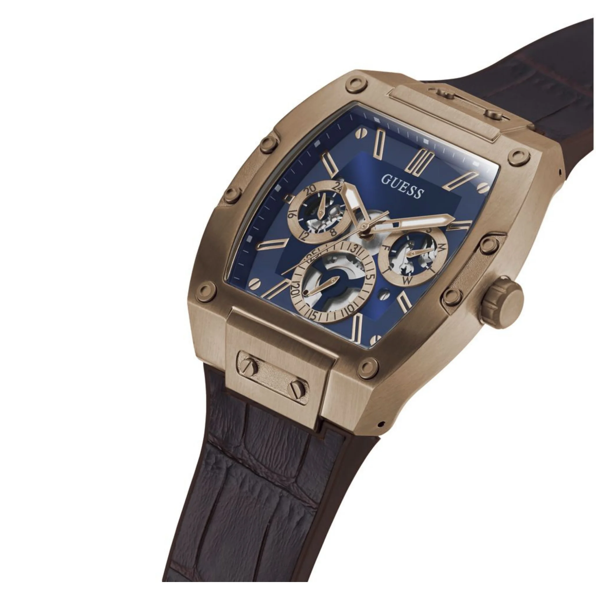 GUESS Chronograph Blue Dial Men's Watch-GW0202G2