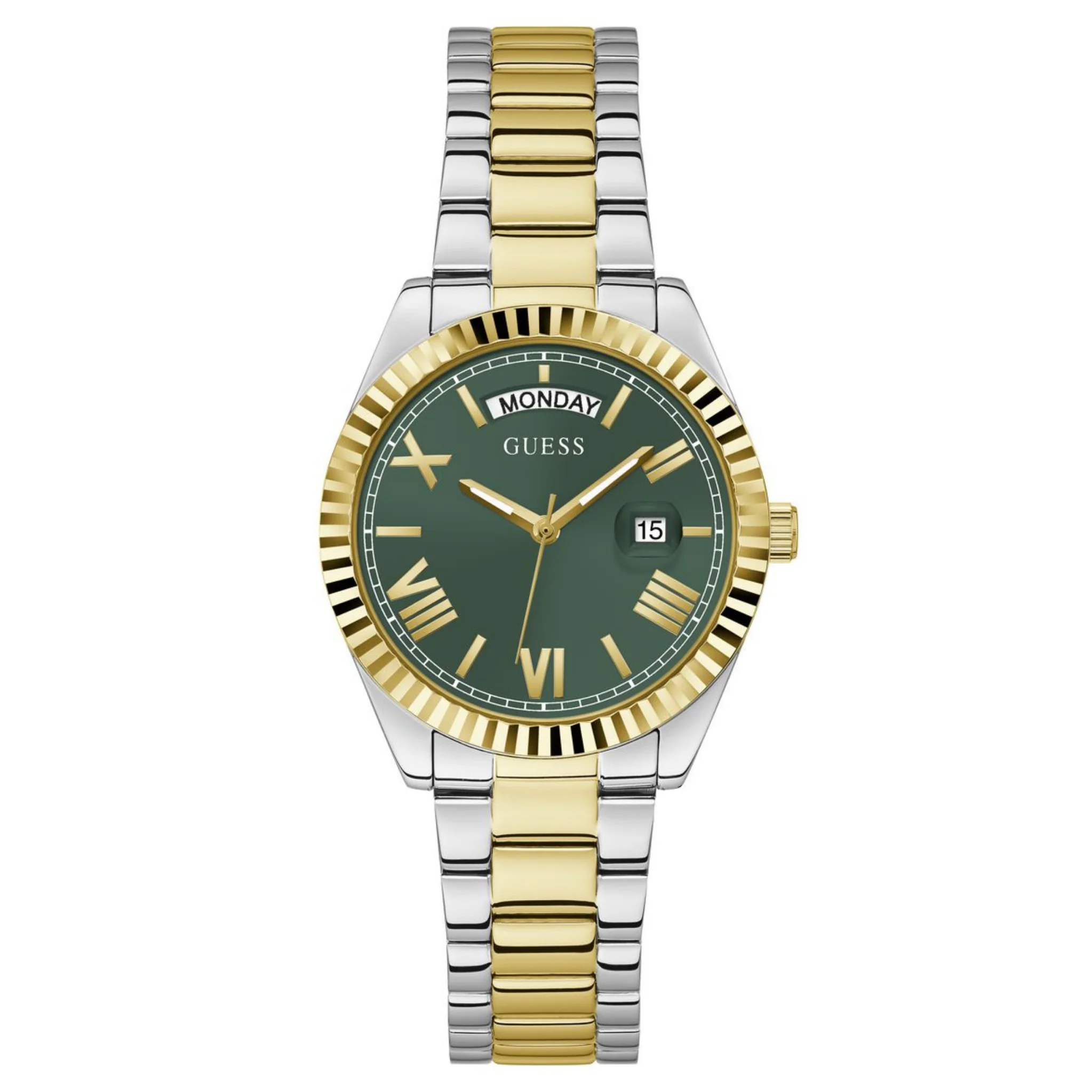 GUESS Analog Green Dial Women's Watch-GW0308L5