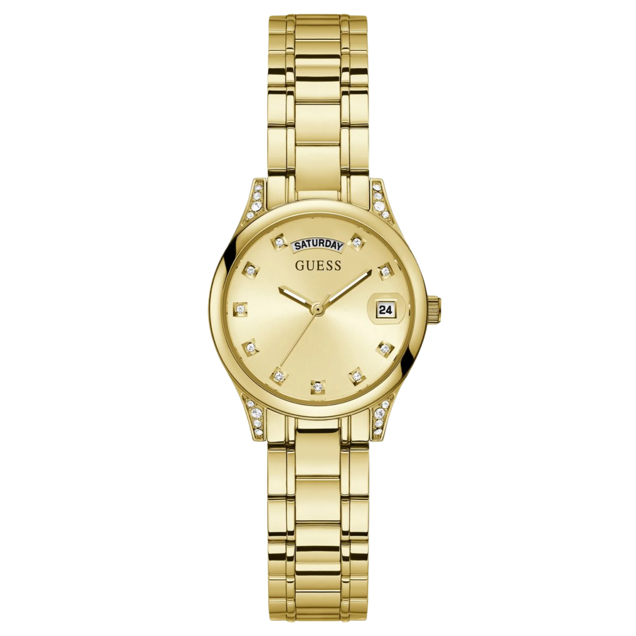 GUESS Analog Gold Dial Women's Watch-GW0385L2