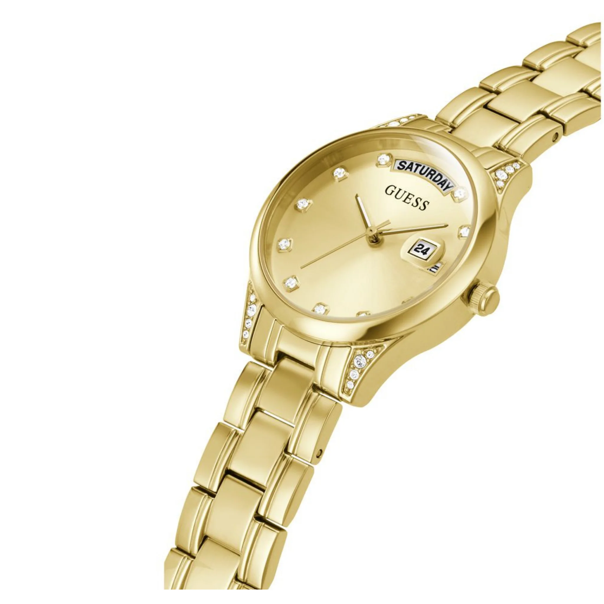 GUESS Analog Gold Dial Women's Watch-GW0385L2