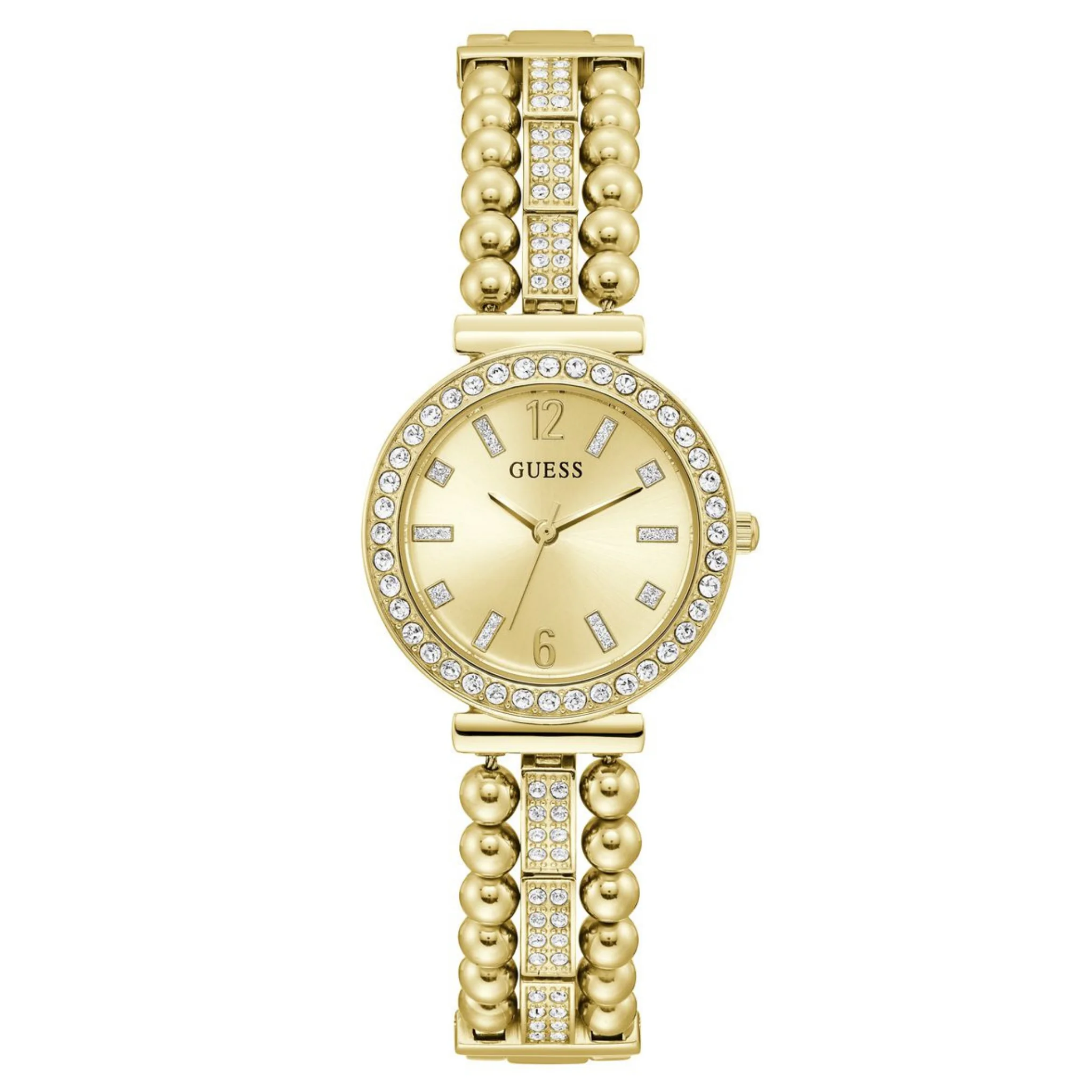 GUESS Ladies Gold Tone Analog Watch - GW0401L2