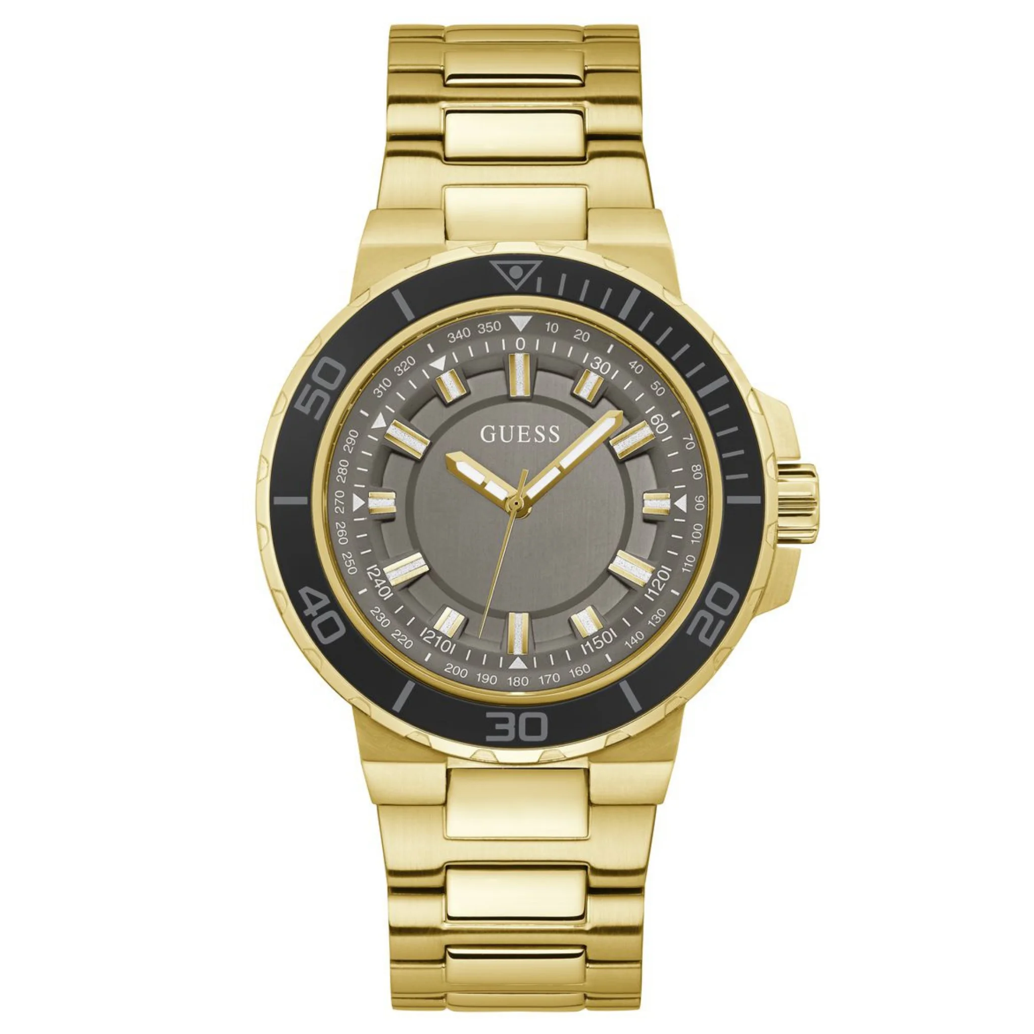 GUESS Mens Gold Tone Analog Watch - GW0426G2