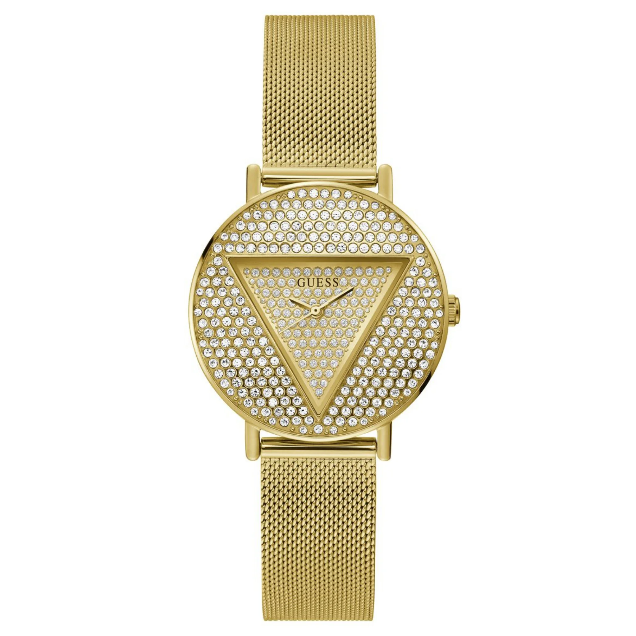 GUESS Ladies Gold Tone Analog Watch - GW0477L2