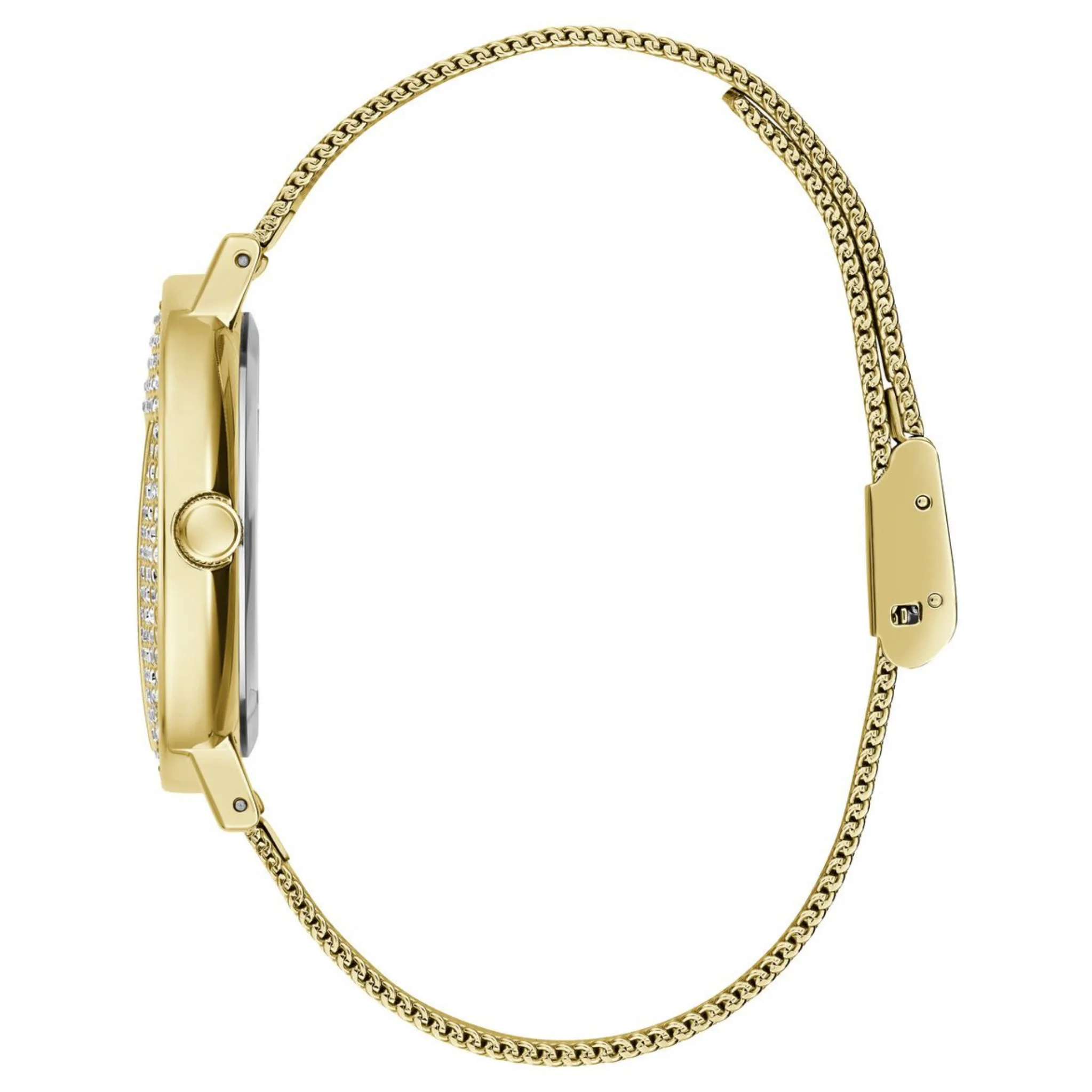 GUESS Ladies Gold Tone Analog Watch - GW0477L2
