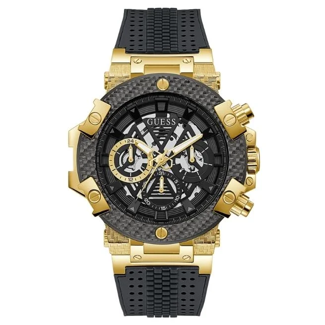 GUESS Analog Black Dial Men'S Watch-GW0486G2