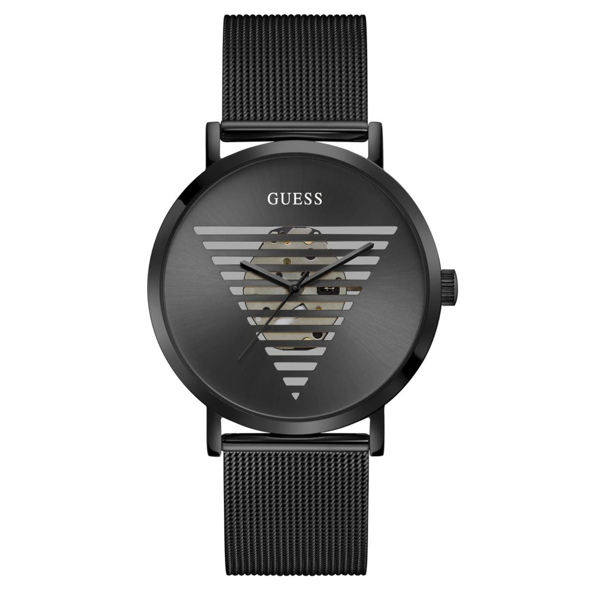 GUESS Mens Black Analog Watch - GW0502G2