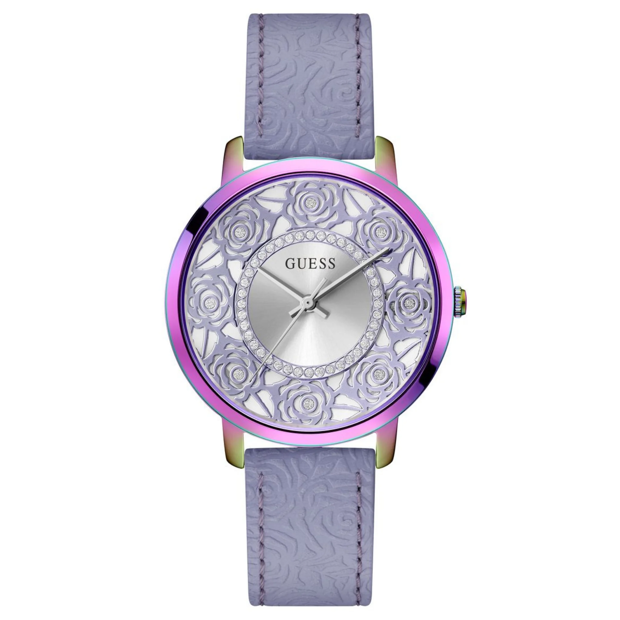 GUESS Analog Silver Dial Women's Watch-GW0529L4