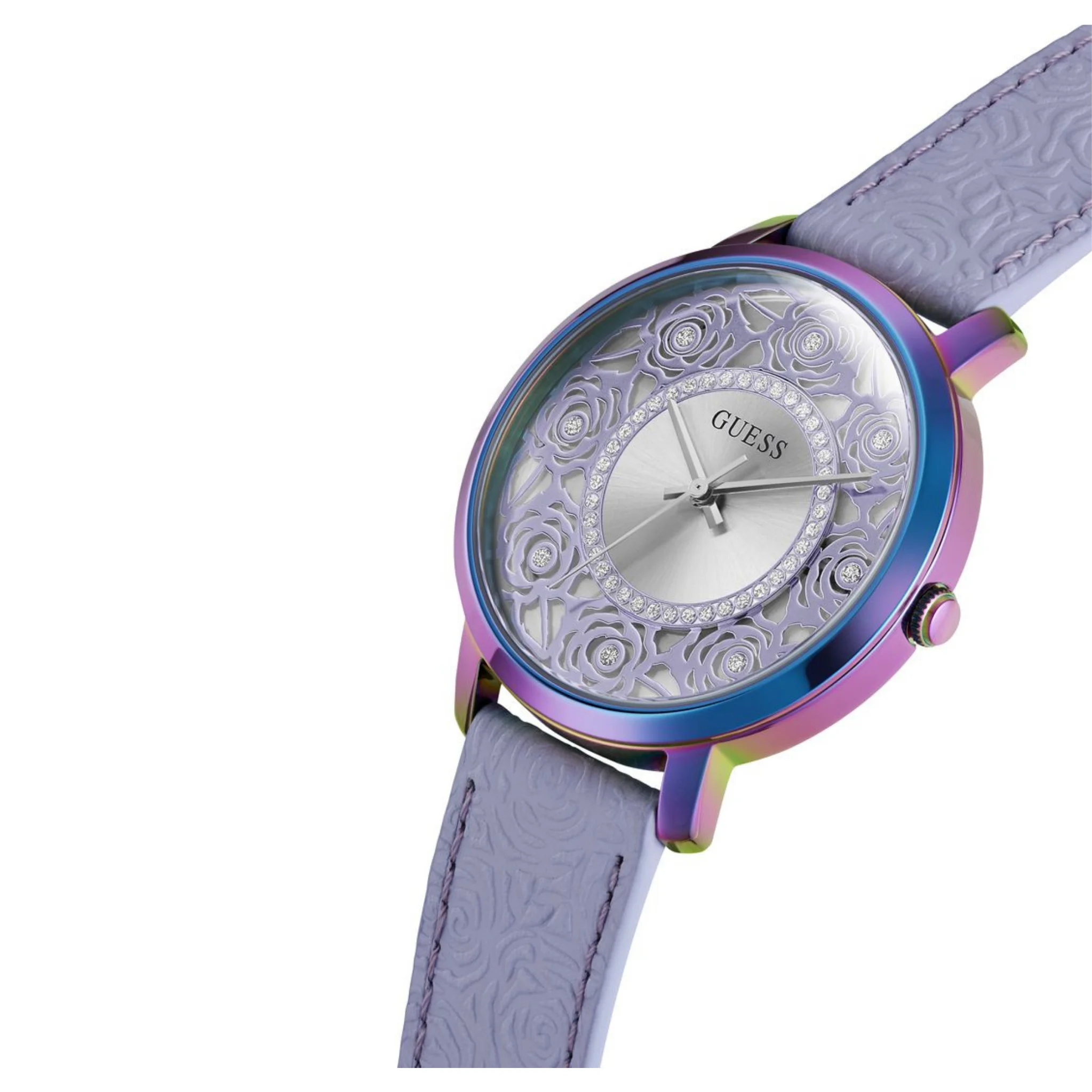 GUESS Analog Silver Dial Women's Watch-GW0529L4