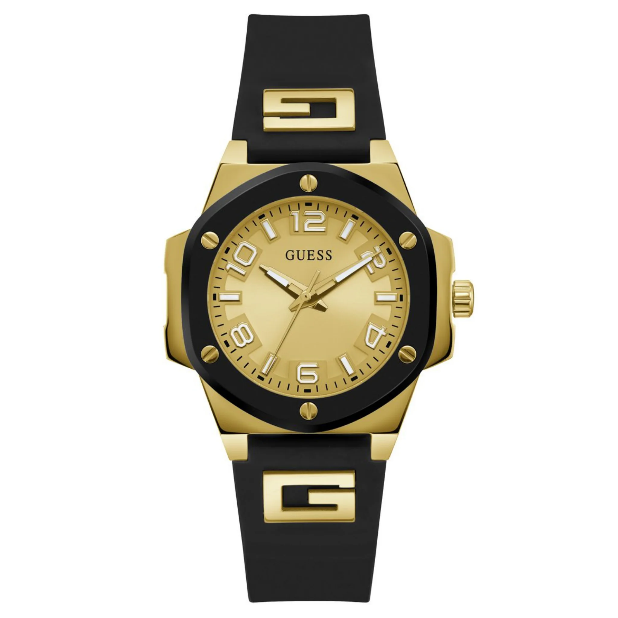 GUESS Ladies Black 2-Tone Analog Watch - GW0555L2