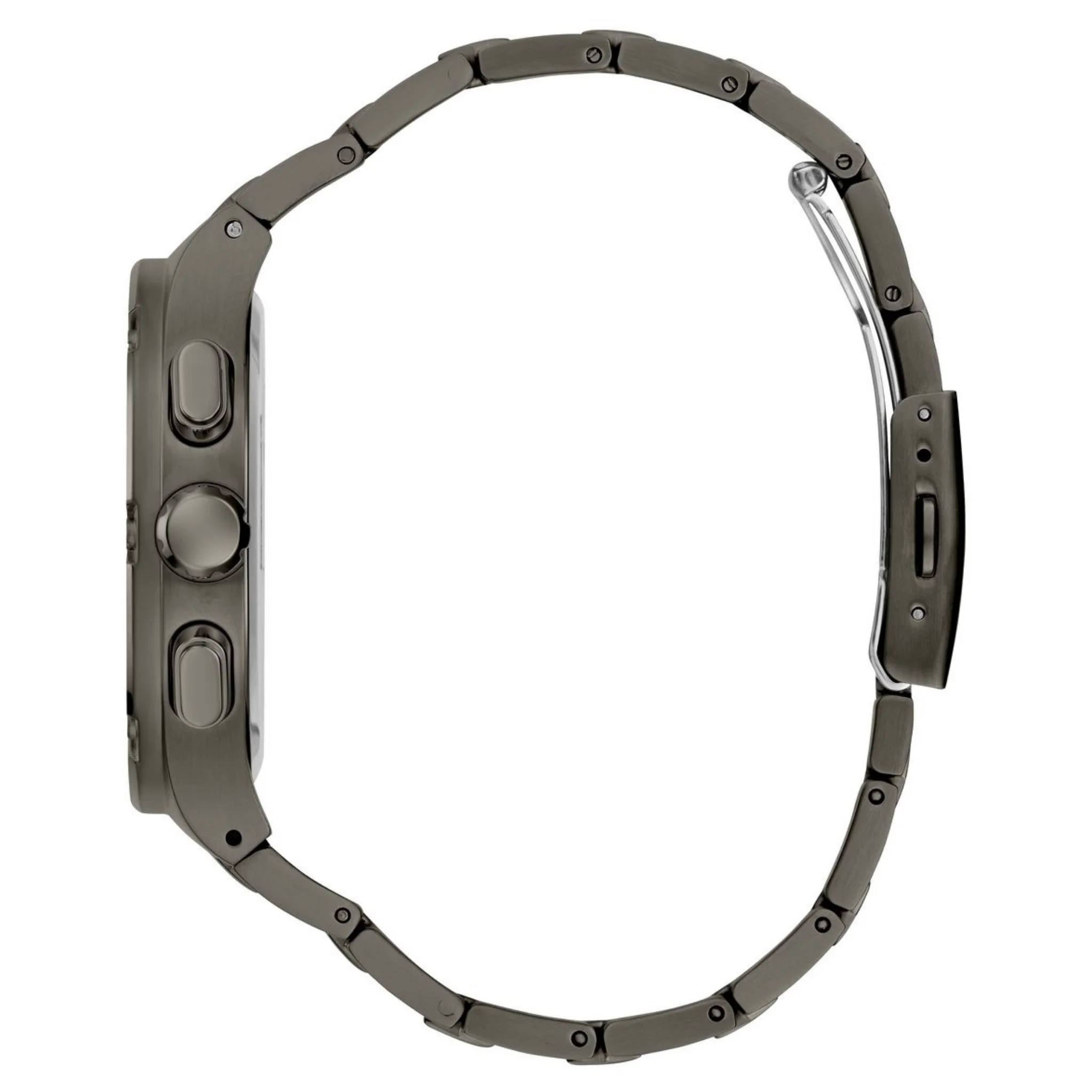 GUESS Mens Gunmetal Multi-function Watch - GW0572G5