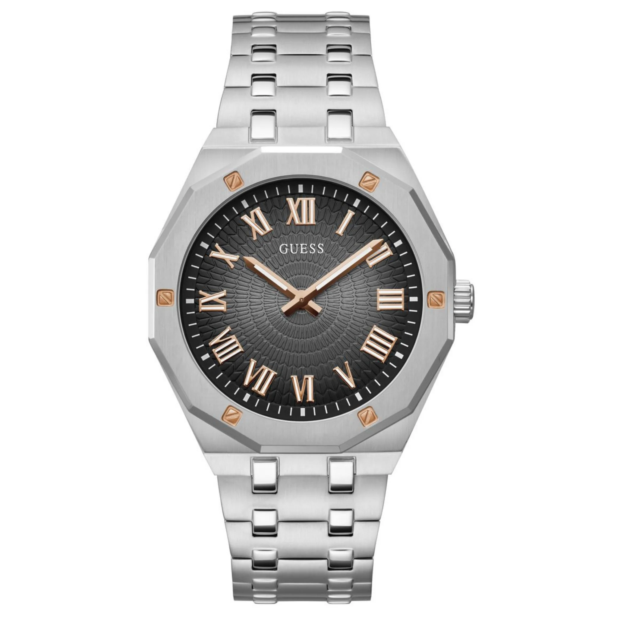 GUESS Mens Silver Tone Analog Watch - GW0575G1