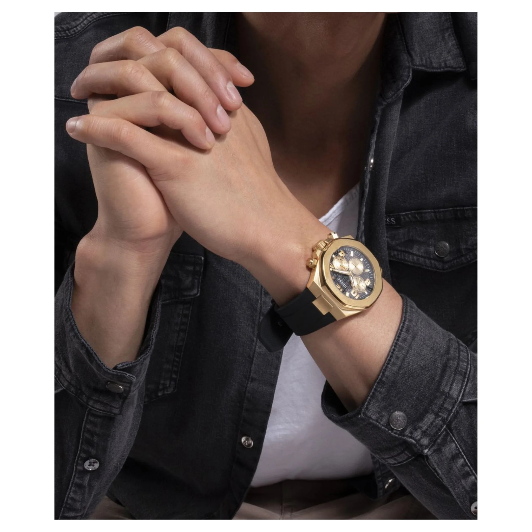 GUESS GW0583G2 Empire Chronograph Watch for Men