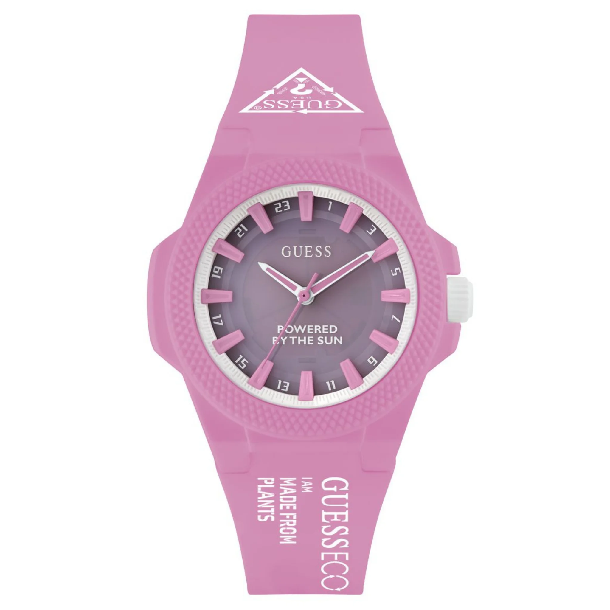 GUESS Analog Pink Dial Women's Watch-GW0587L3