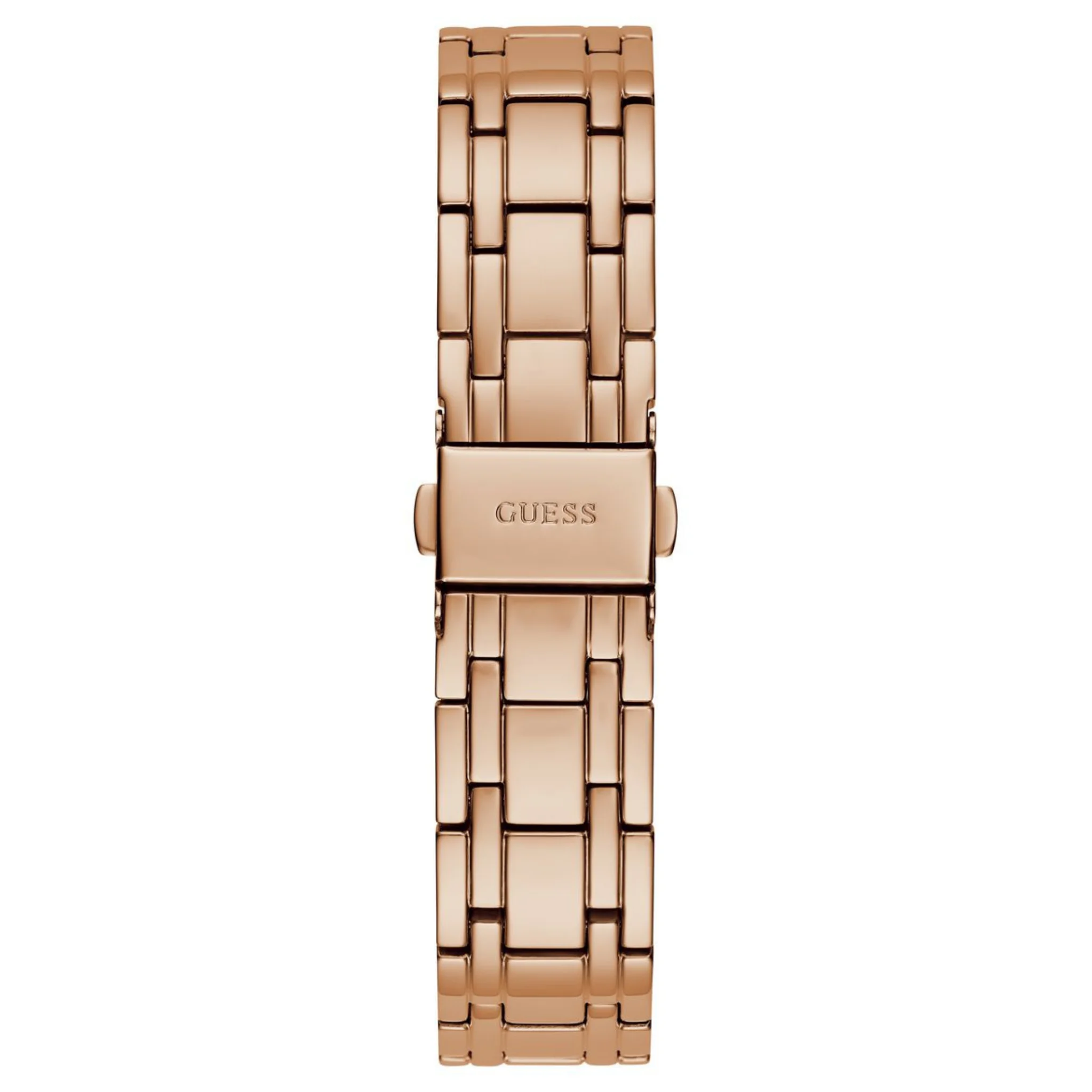 GUESS Female Rose Gold Analog Stainless Steel Watch GW0604L3