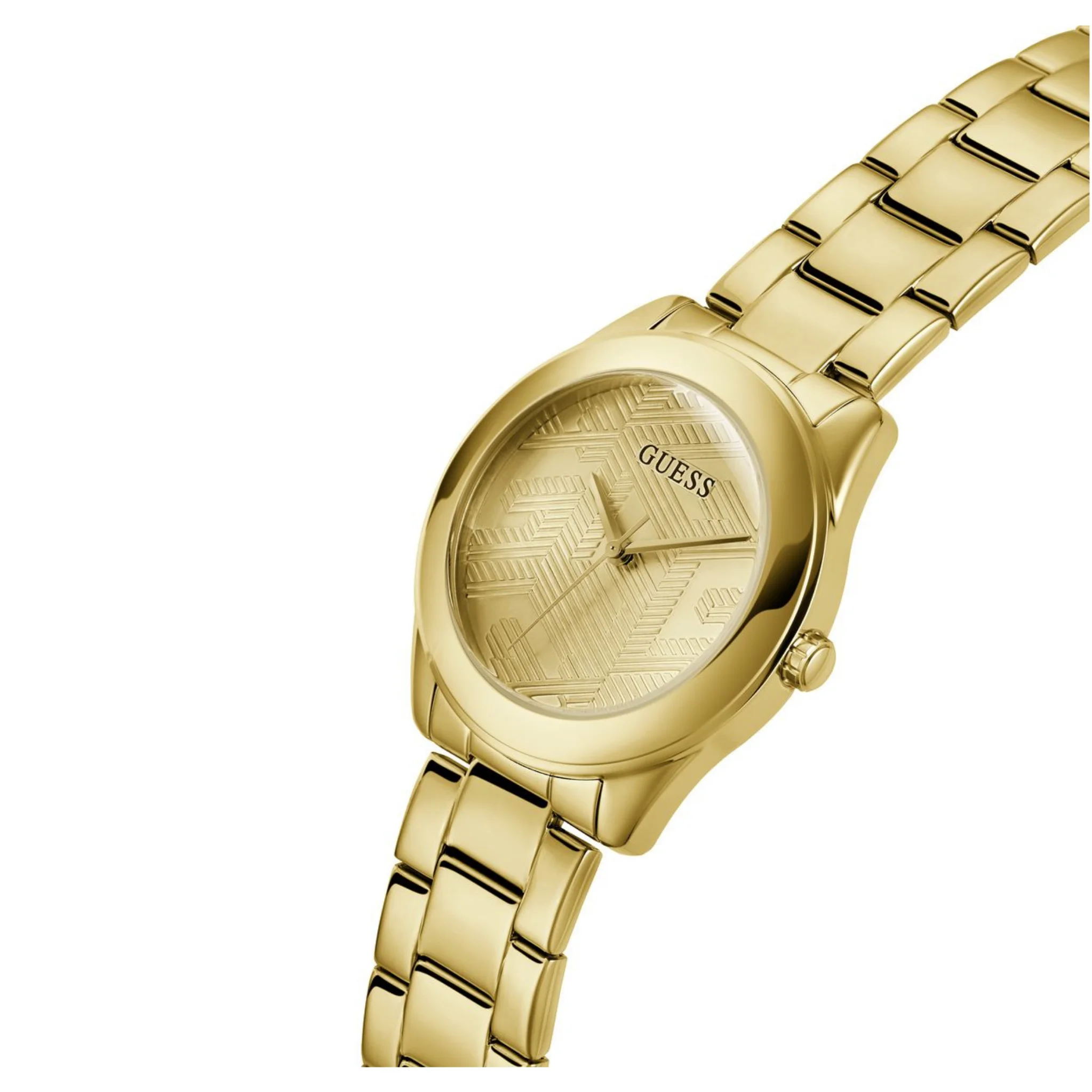 GUESS Ladies Gold Tone Analog Watch - GW0606L2