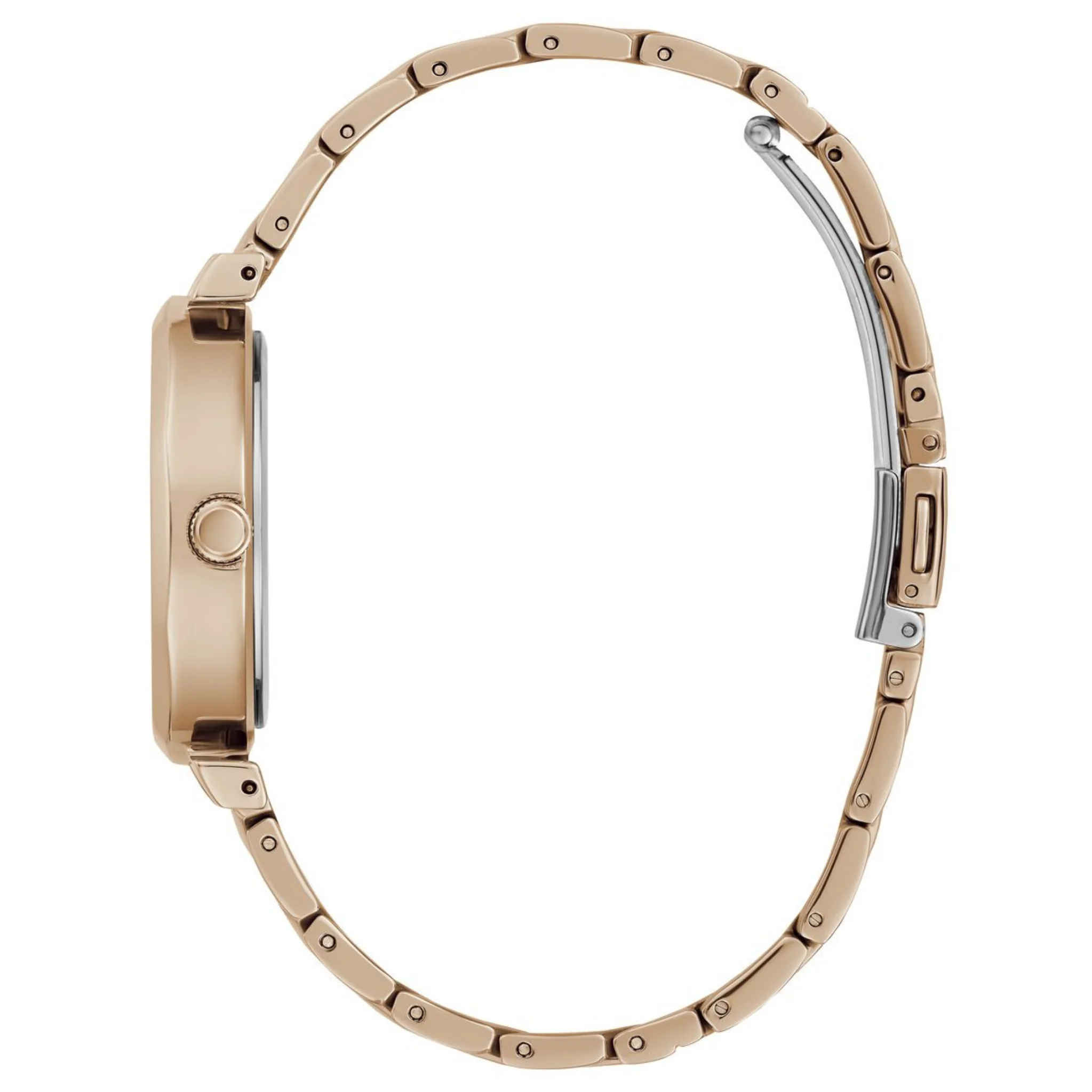 GUESS Ladies Rose Gold Tone Analog Watch - GW0613L3