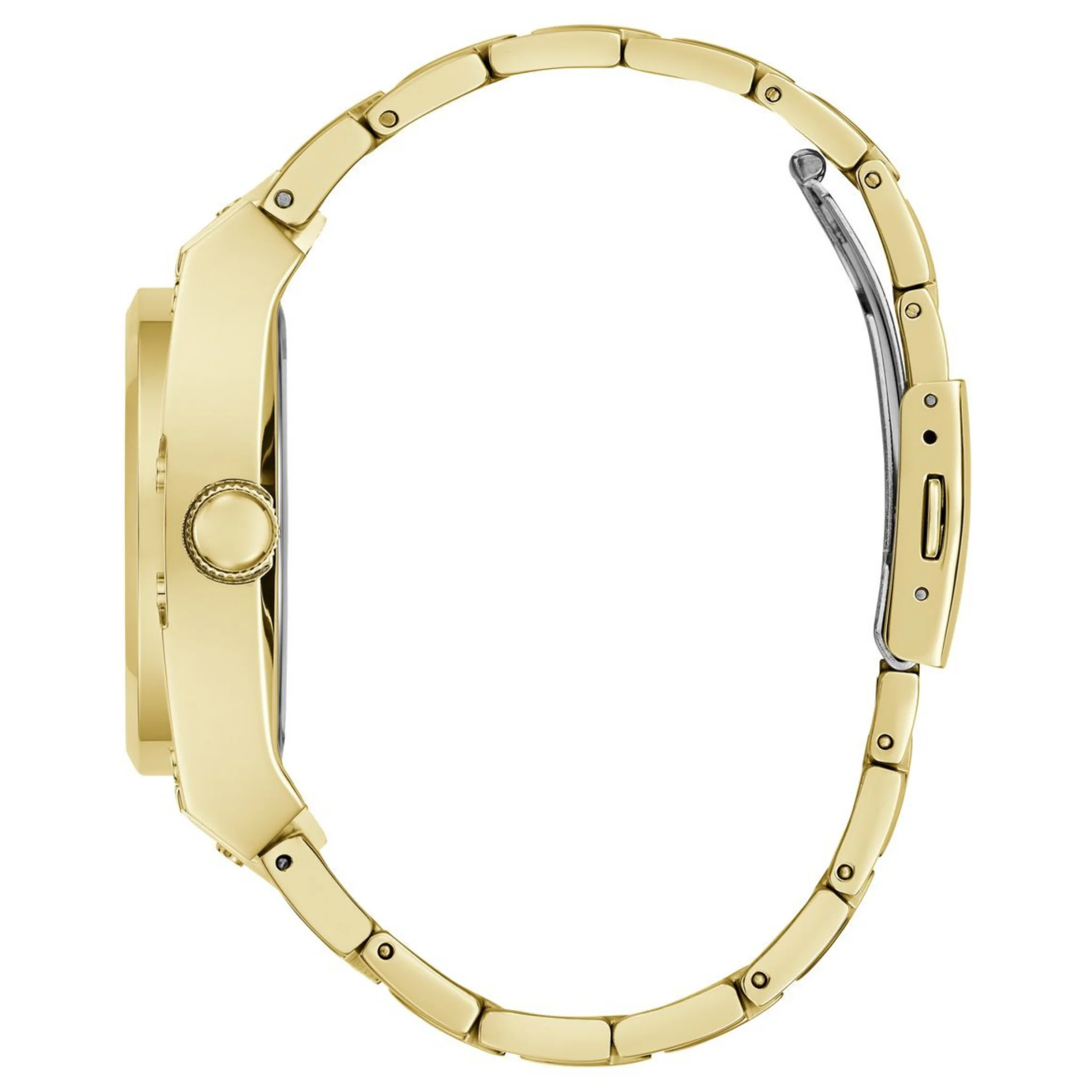 GUESS Mens Gold Multi-function Watch - GW0624G2