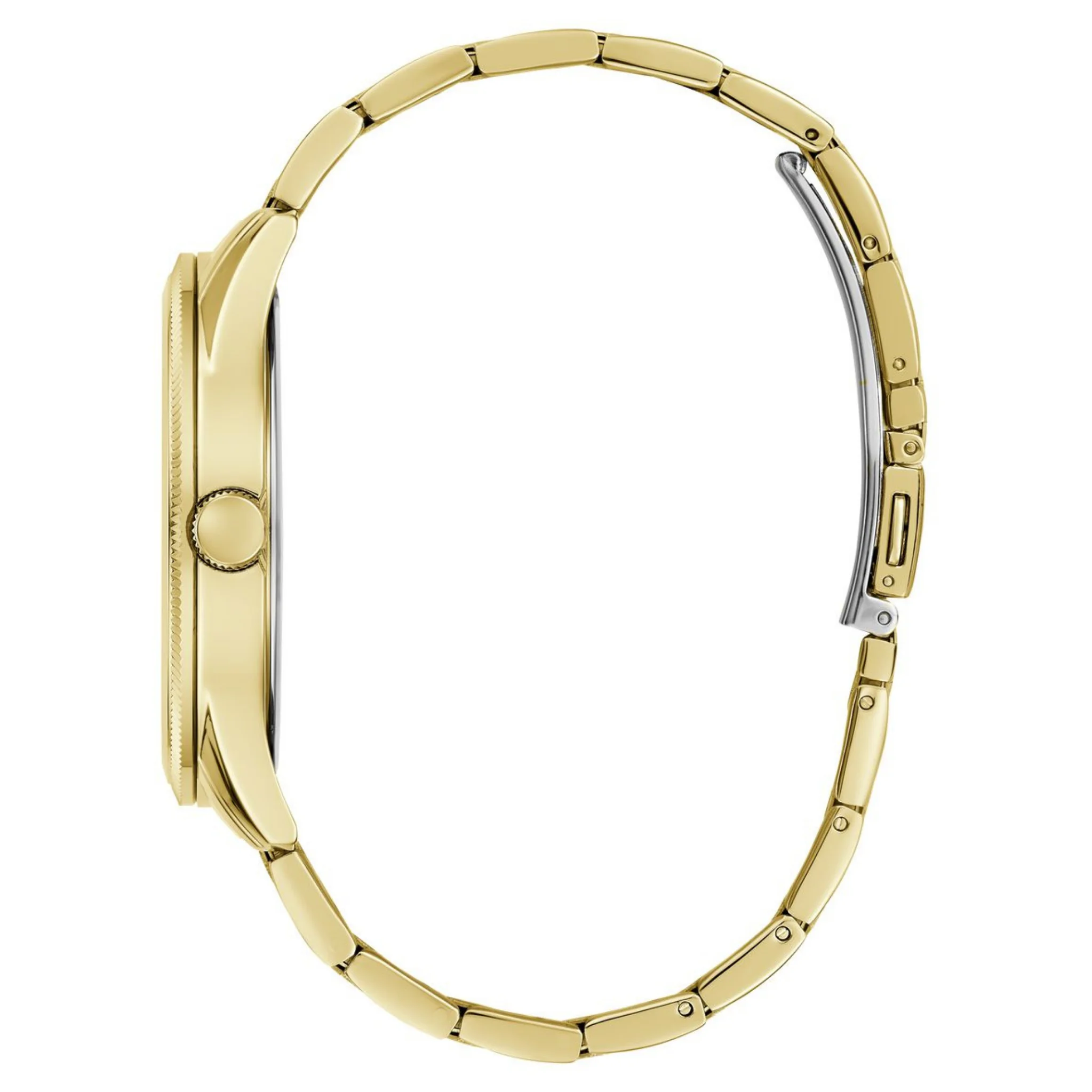 GUESS Mens Gold Tone Analog Watch - GW0626G2