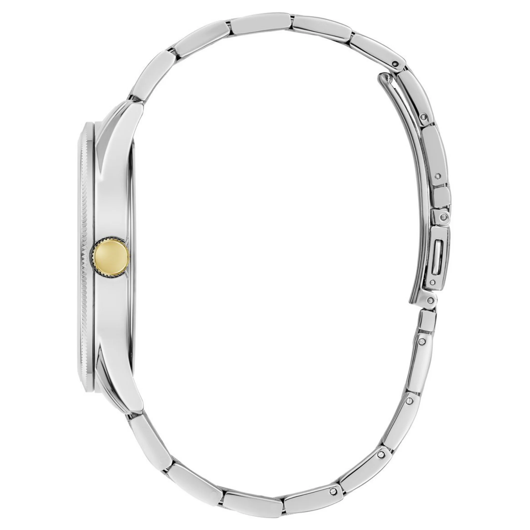 GUESS Mens 2-Tone Silver Analog Watch - GW0626G4