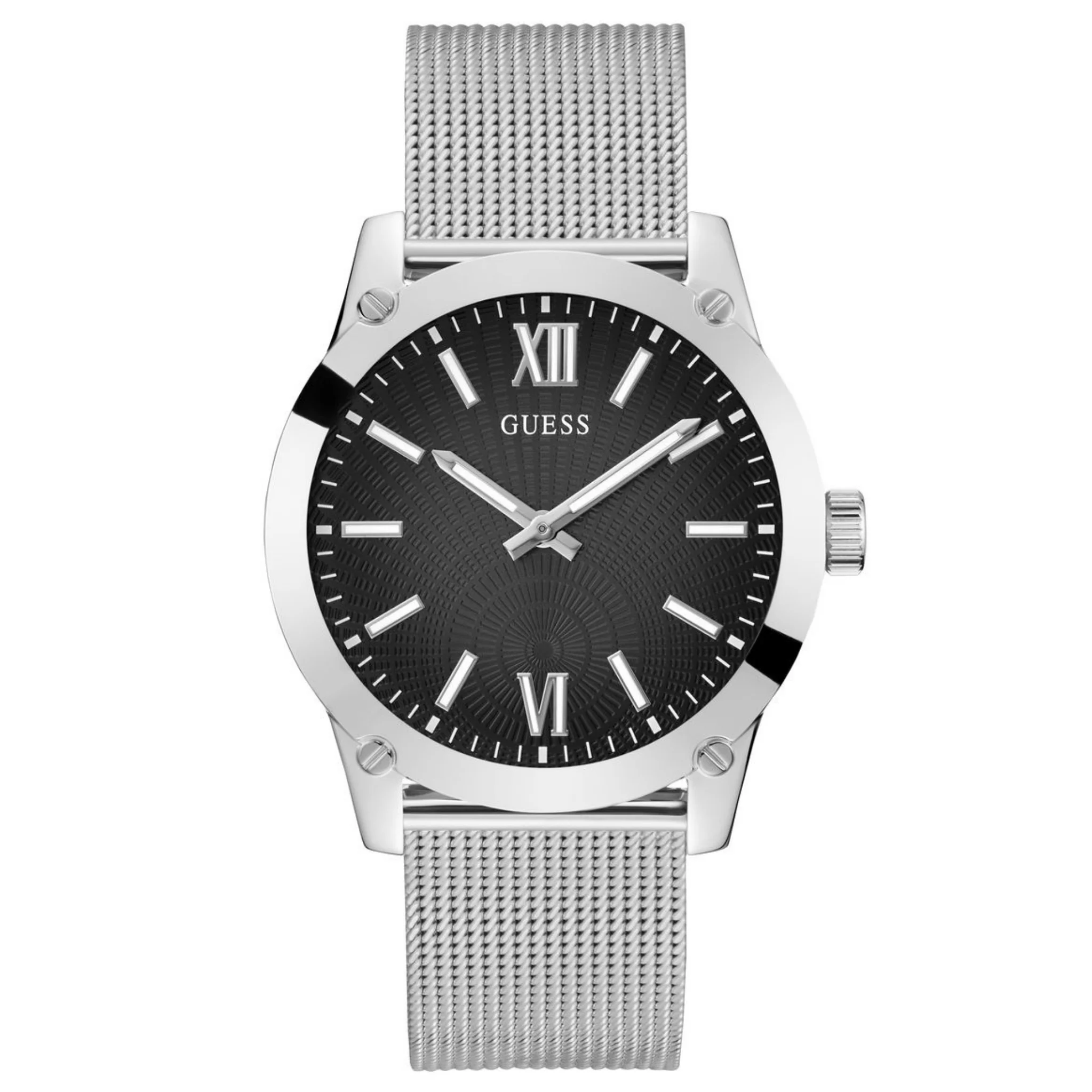 GUESS Mens Silver Tone Analog Watch - GW0629G1