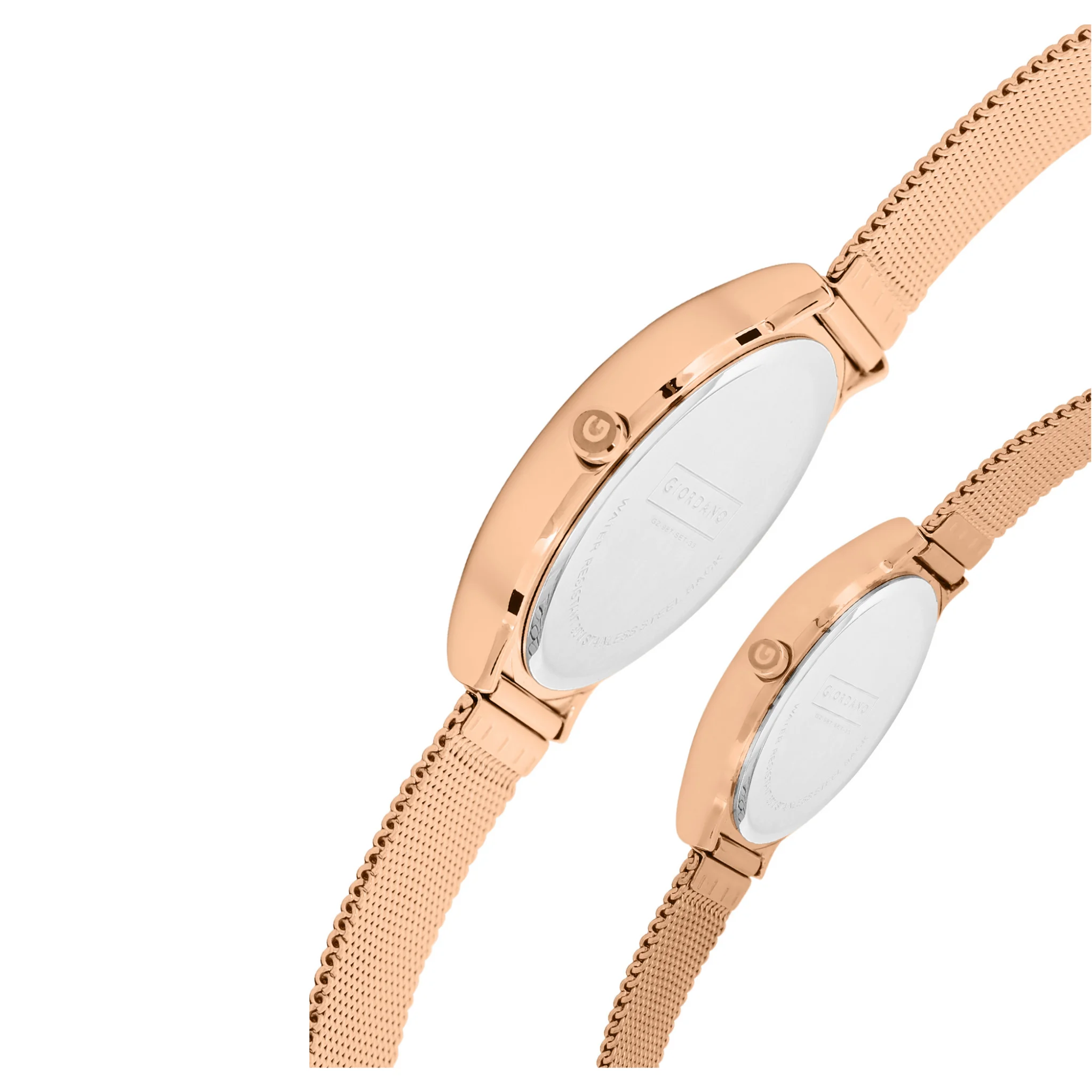 Giordano Analog Couple Wrist Watch GZ-987-SET-33