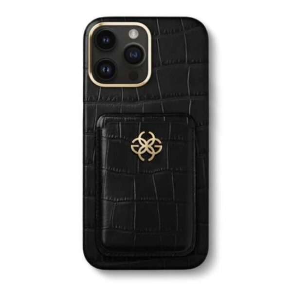 Golden Concept iPhone Case / Wallet Edition for 14 Pro Max -IC-14PM-W-CE-BK-SL