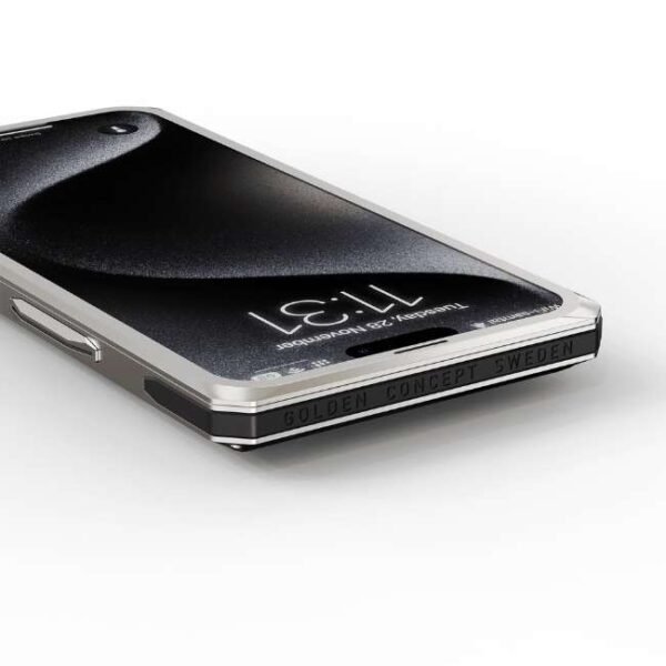Golden Concept iPhone Case / RS15 - Titanium Grey for iPhone 15 PRO -IC-15P-RSR-TTG-BK