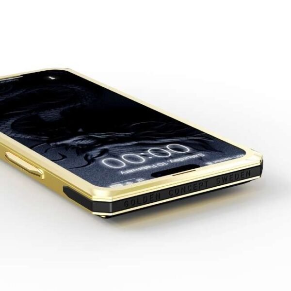 Golden Concept iPhone Case / RSC15 - Gold Dragon for iPhone Case 15 PRO MAX -IC-15PM-RSC-BK-G-DR