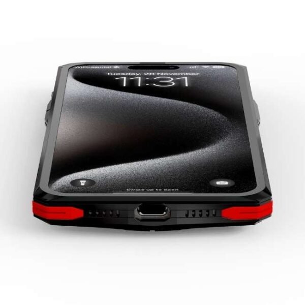 Golden Concept iPhone Case / RSC15 - Red Carbon for iPhone Case 15 PRO MAX -IC-15PM-RSC-BK-RE